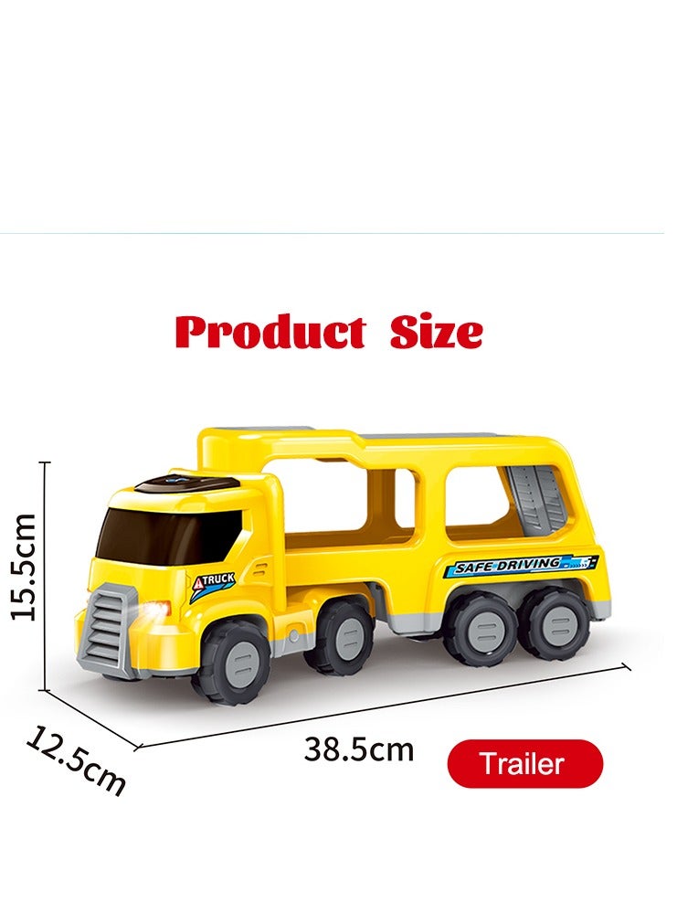 GULFLINK DIY Educational Vehicle Transport Car Toy Yellow - Image 3