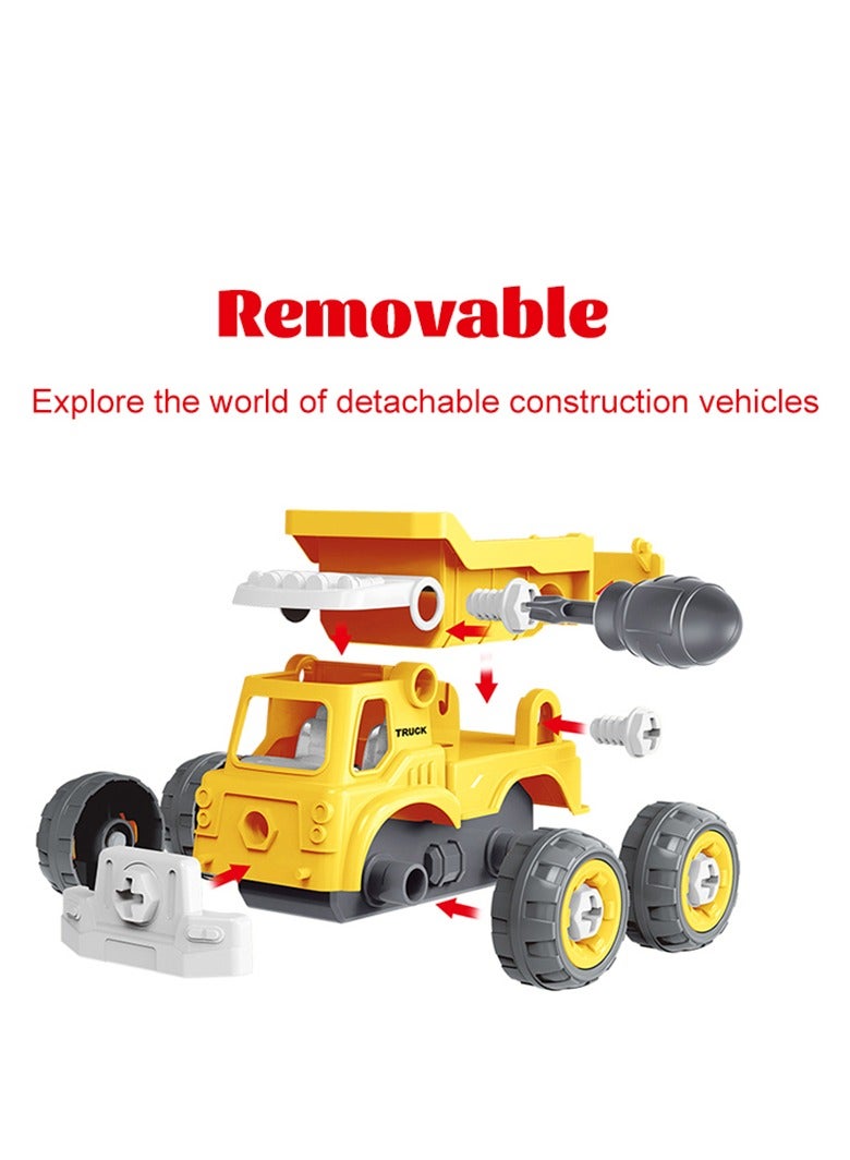 GULFLINK DIY Educational Vehicle Transport Car Toy Yellow - Image 5