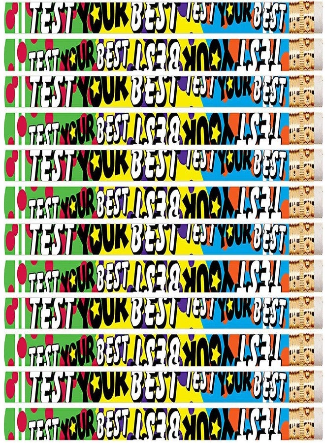 Express Pencils D2476 Test Your Best - 36 Qty Package - Testing Motivational Pencils - Image 1