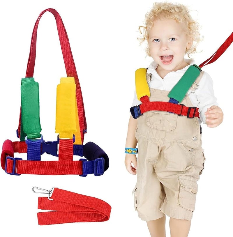 Toddler/Baby Infant Belt – Upgraded Version (Green and Yellow), Breathable Cotton Shoulder Straps, Anti-Lost