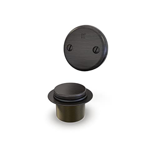 Keeney K630PVCVB Foot Lock Stop Bathtub Drain Kit, Venetian Bronze 1.5 Inch - Image 3