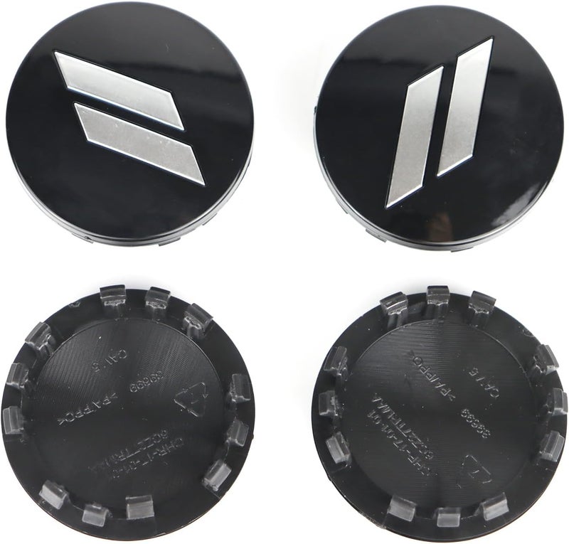 BINQIGOO 4pcs 63mm Slash Wheel Center Cap Covers - Image 3