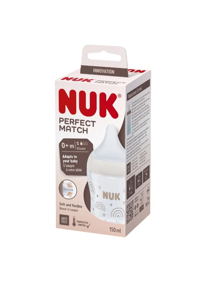 NUK Perfect Match PP Bottle 150ml,assorted