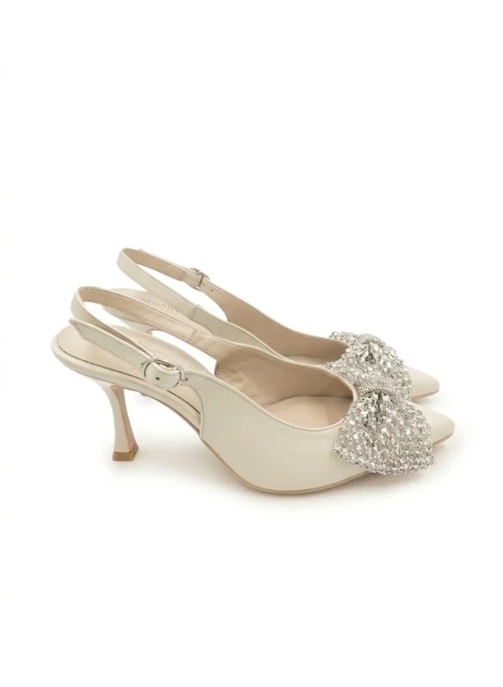 Vbranda Crystal Bow Elegance Heels C-104 - Image 3