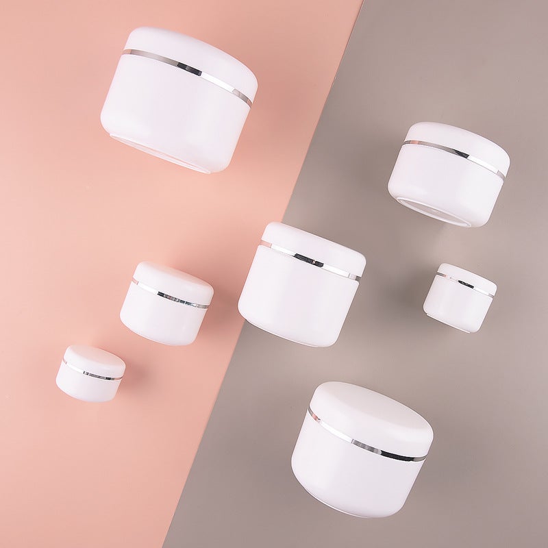 10G20G50G100G250G500Gpp Silver Edge Gold Edge Cream Box Facial Cream Box Mask Box Travel Packaging - Image 5