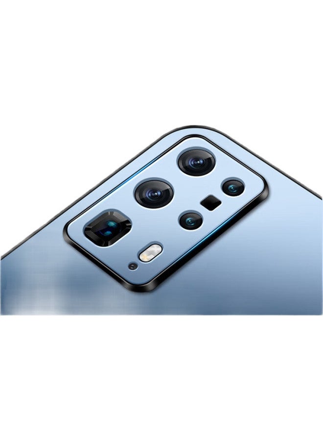 Shangsu, Suitable For Huawei P40 Pro+ Phone Case, P40 Pro+ Protective Cover, Ag Frosted Lens Full Protection Shockproof Soft Case, Huawei Simple Business Style For Women And Men, Outer Shell, Lavender Gray - Image 3
