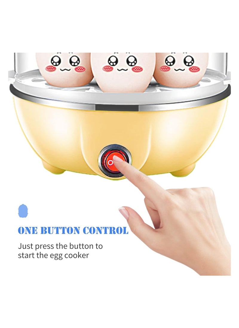 Generic Multifunctional Rapid Electric Egg Cooker Auto Off Generic 7 Egg Boiler Steamer Omelette Cooking Tools Breakfast Kitchen Tools Electric Eggs Boiler  - Image 2