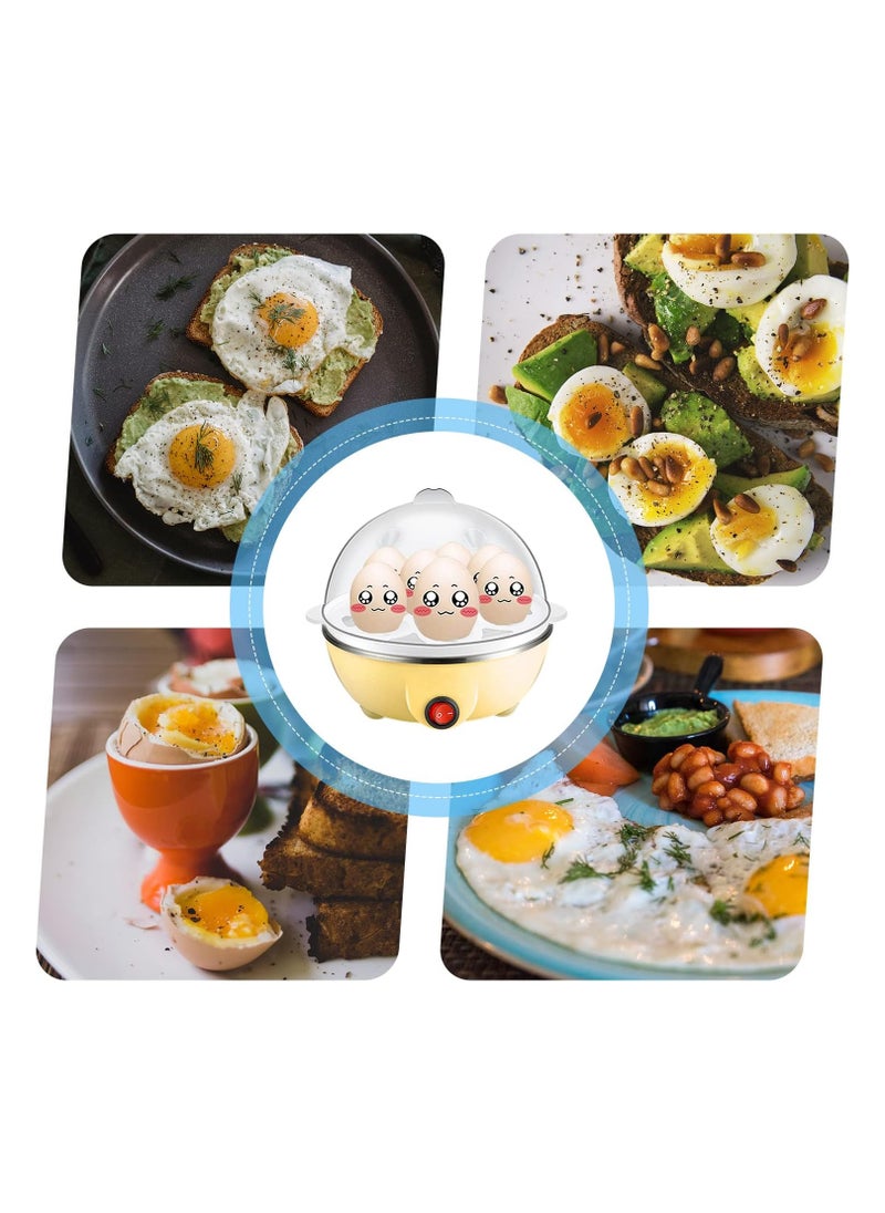 Generic Multifunctional Rapid Electric Egg Cooker Auto Off Generic 7 Egg Boiler Steamer Omelette Cooking Tools Breakfast Kitchen Tools Electric Eggs Boiler  - Image 4