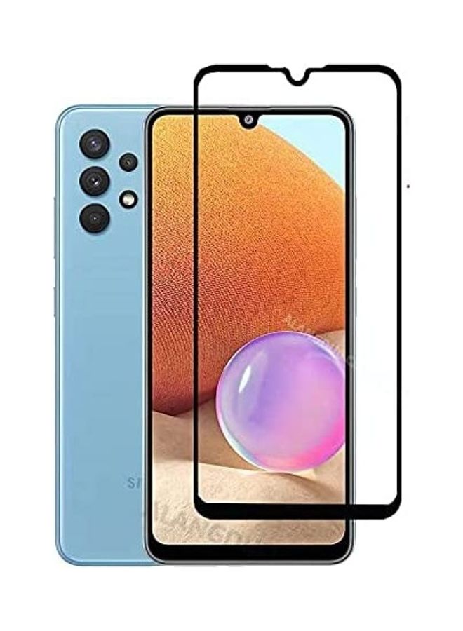 ICS Tempered Glass Screen Protector For Samsung Galaxy A32/A31 Clear/Black - Image 1