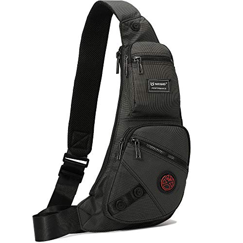 NICGID Sling Bag Chest Shoulder Backpack Crossbody Bags Casual Daypack for Men Women - Image 1
