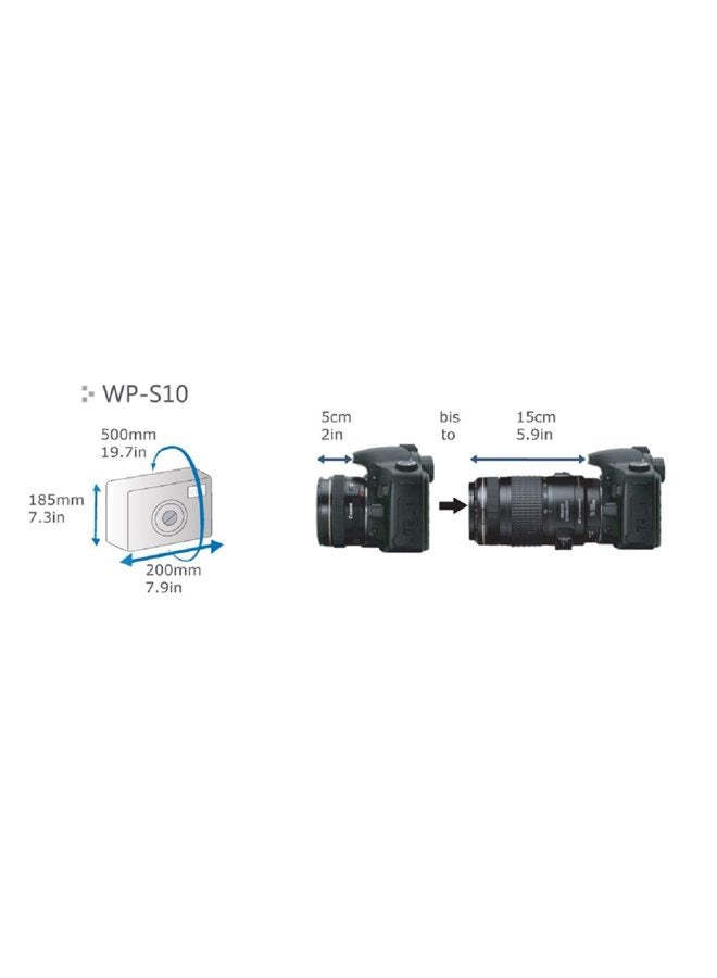 DiCAPac WP-S10 - Waterproof case for DSLR with lens - Waterproof up to 5 meters underwater - Image 4