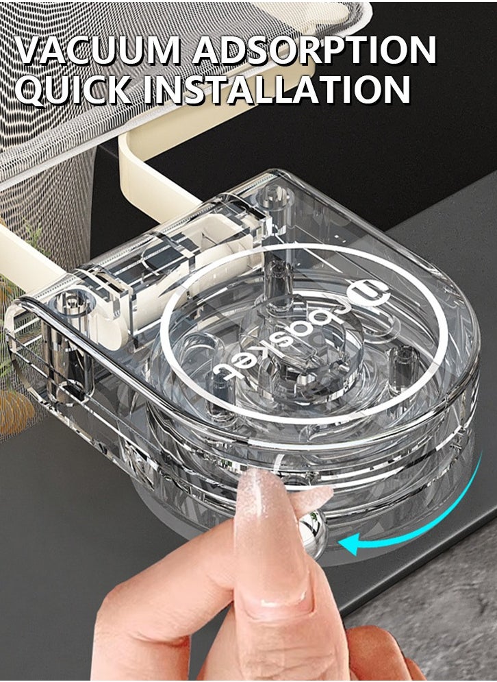 Generic - Kitchen Sink Drain Basket,Flipped Holder Sink Strainer Basket,Multi-function Disposable Garbage Drainage Grid With 50 Filters - Image 1