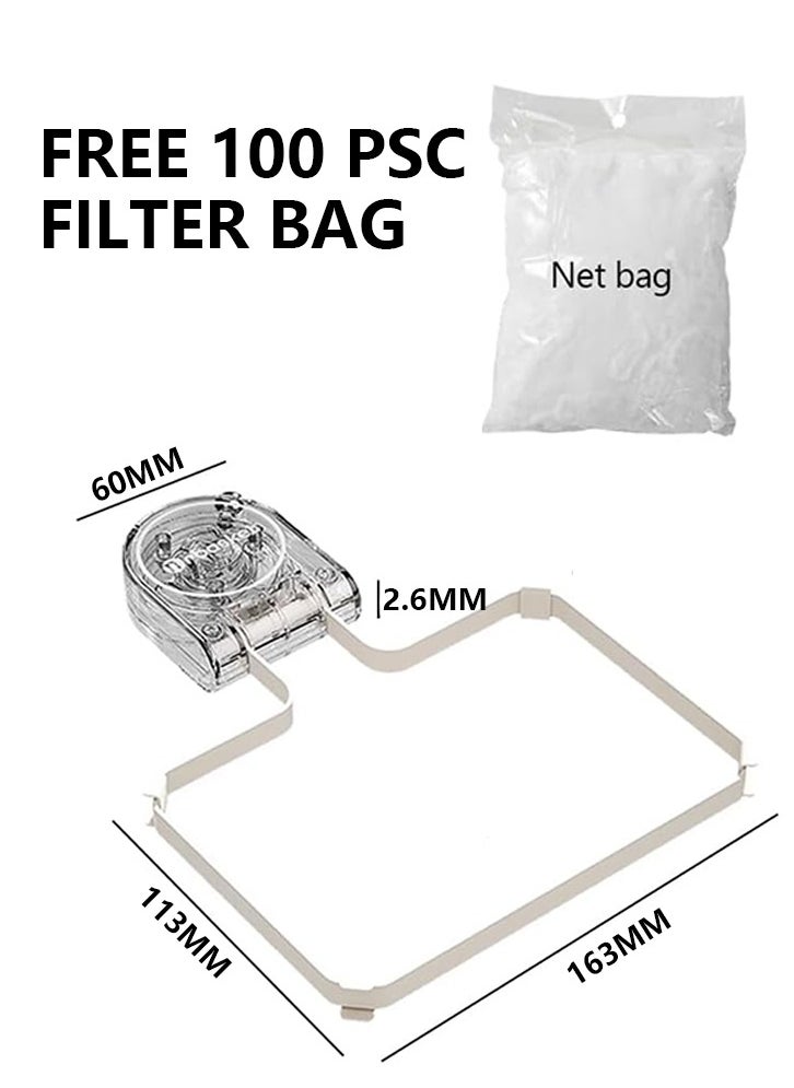 Generic - Kitchen Sink Drain Basket,Flipped Holder Sink Strainer Basket,Multi-function Disposable Garbage Drainage Grid With 50 Filters - Image 1
