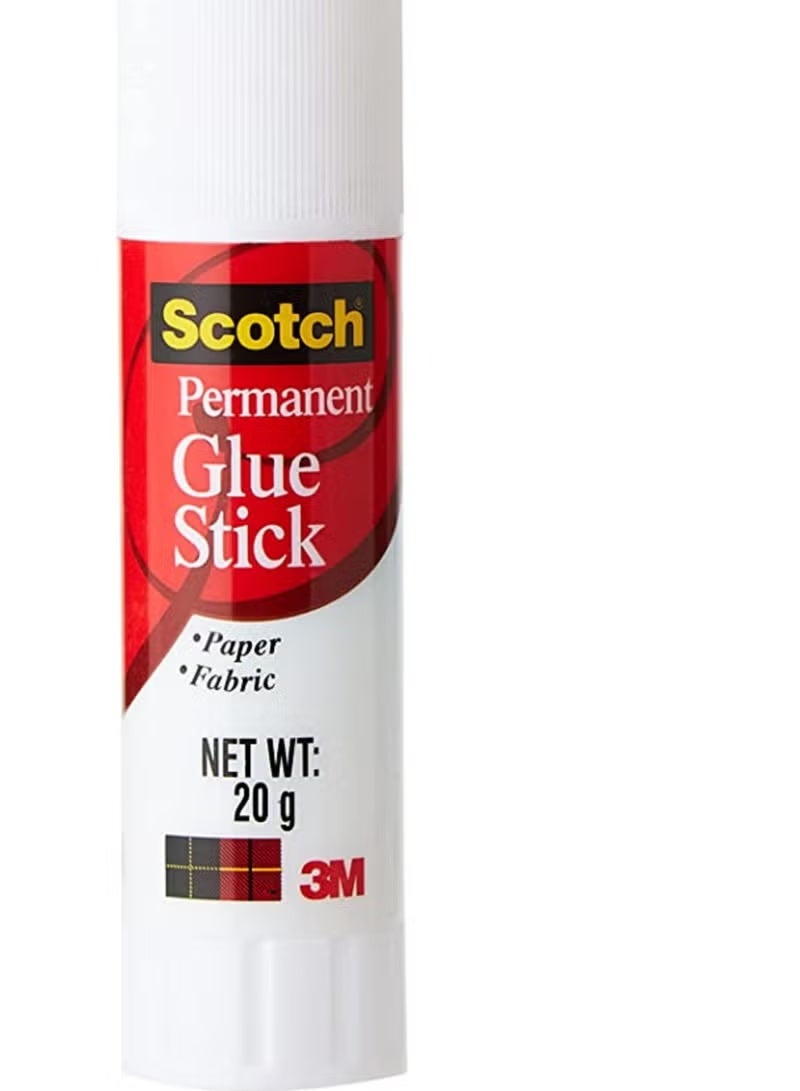Scotch 3M Permanent Glue Stick 20g 6020 - Image 1