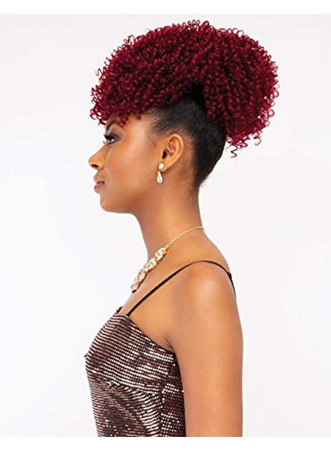 Janet Collection Playful Pineapple Spiral Ponytail (1B) - Image 5