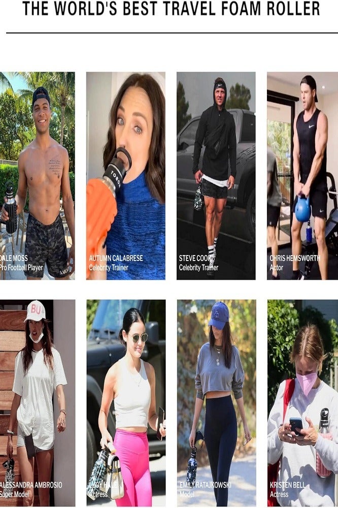 MOBOT Big Bertha 1.2 L High Performance Foam roller water bottle - Black - Image 4