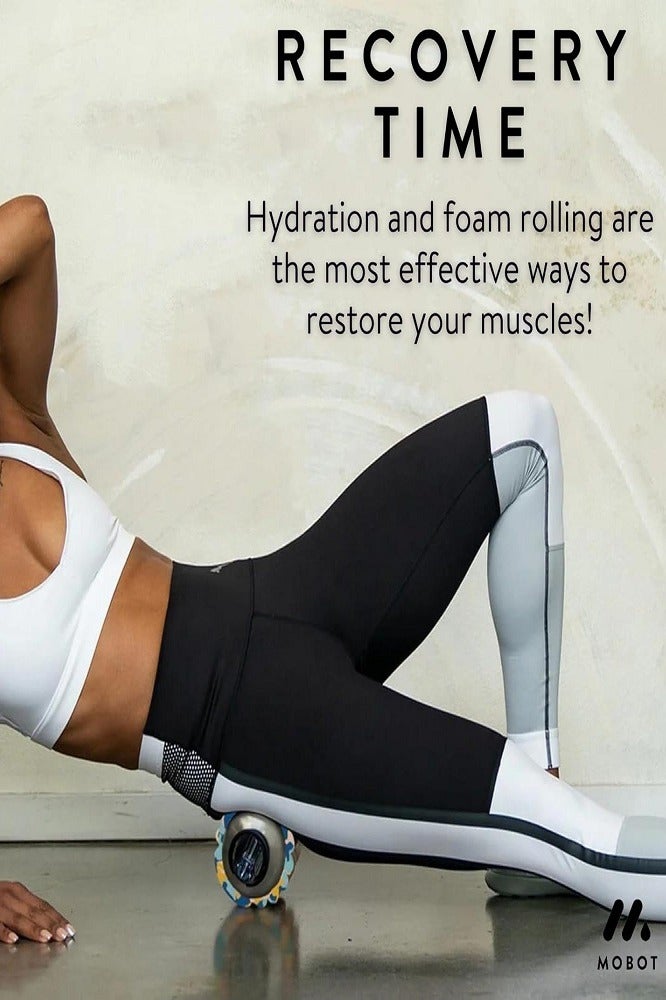 MOBOT Big Bertha 1.2 L High Performance Foam roller water bottle - Black - Image 5