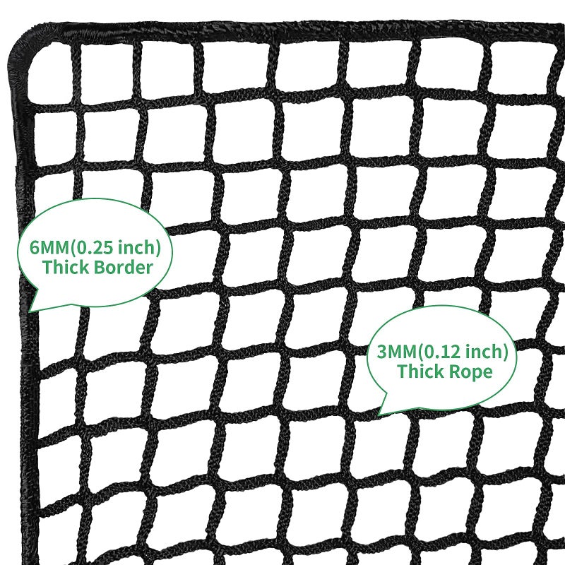 IUZEAI 10x15ft Heavy Duty Nylon Golf Practice Net, Sports Netting Barrier - Image 4