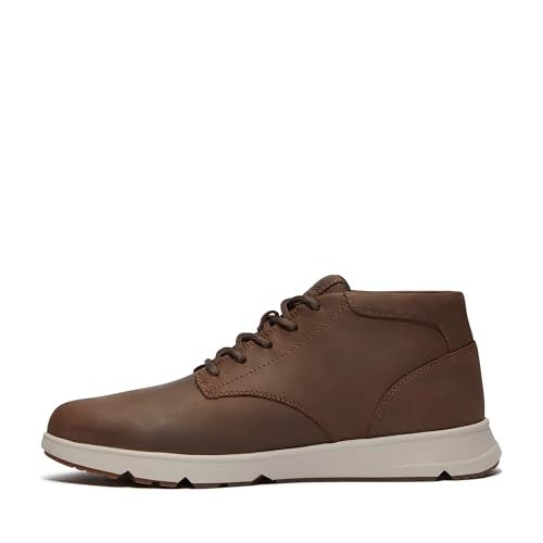 Timberland Men's Parker Street MID LACE UP Sneaker, Brown, 8.5 Medium - Image 2