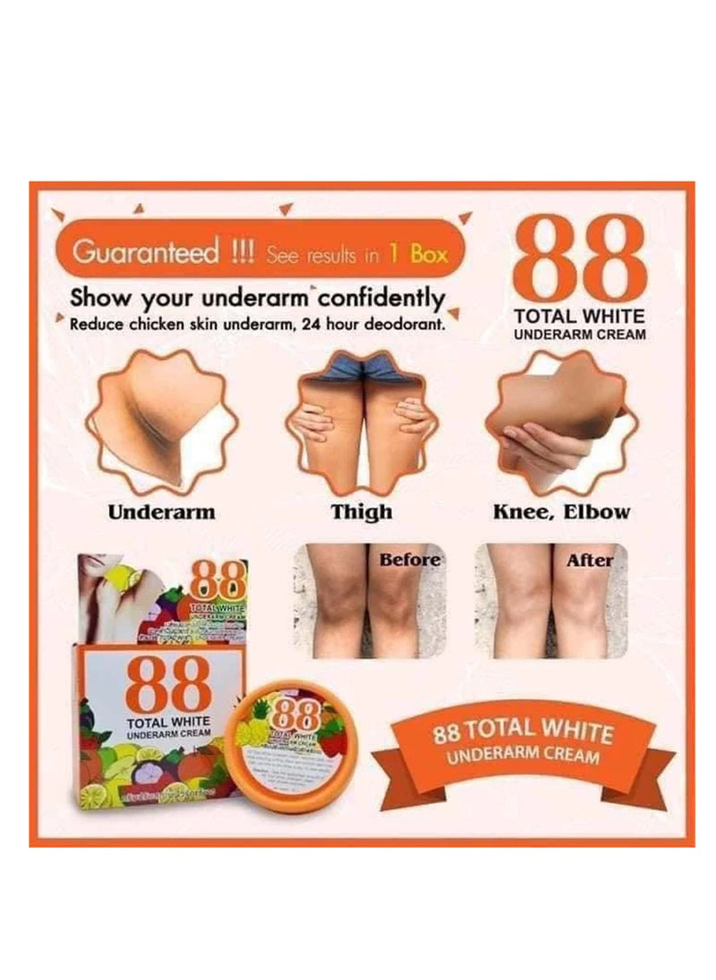 88 Total White 88 Total White Thai Underarm Lightening Cream 35g  - Image 4