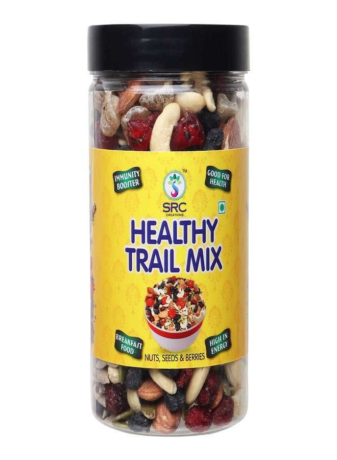 SRC CREATIONS Healthy Trail Mix Nuts, Seeds & Berries 500 g, Ready to Serve | Super Food | Breakfast Food - Image 1