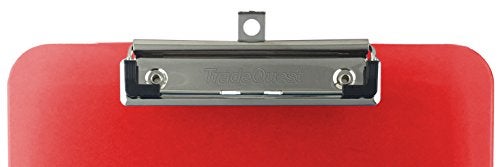 Trade Quest Plastic Clipboard Transparent Color Letter Size Low Profile Clip (Pack of 6) (Assorted) - Image 4