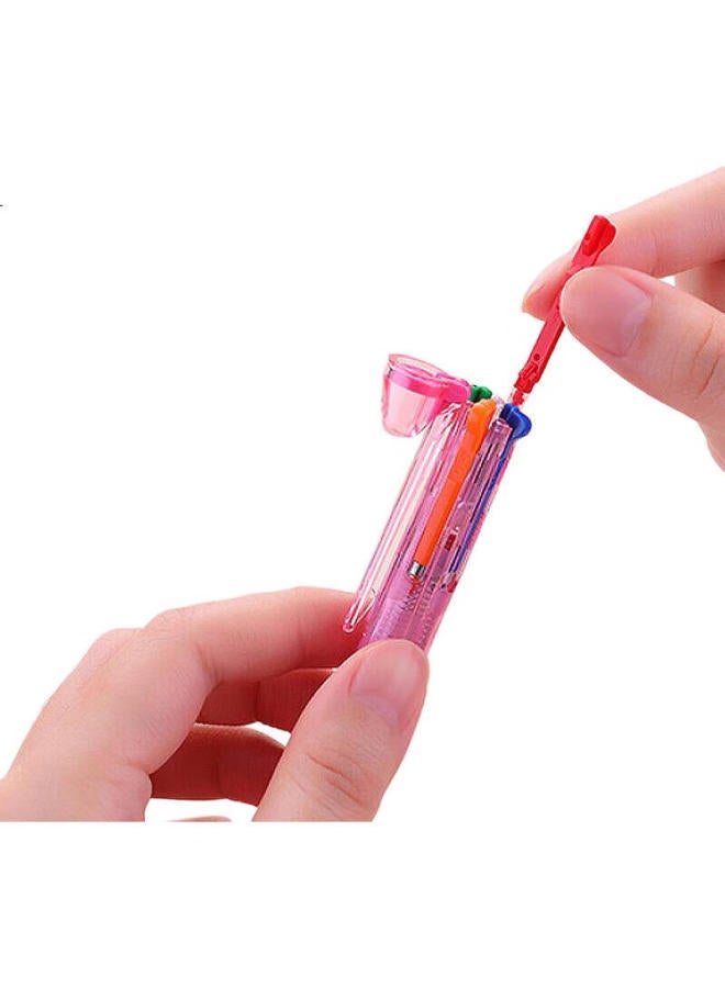 Pilot 4-Color Click Pen Case, Coleto Multifunctional Pen Barrel, Creative Drawing Retractable Empty Pen Case Lhkcg20C, Pearl White - Image 3