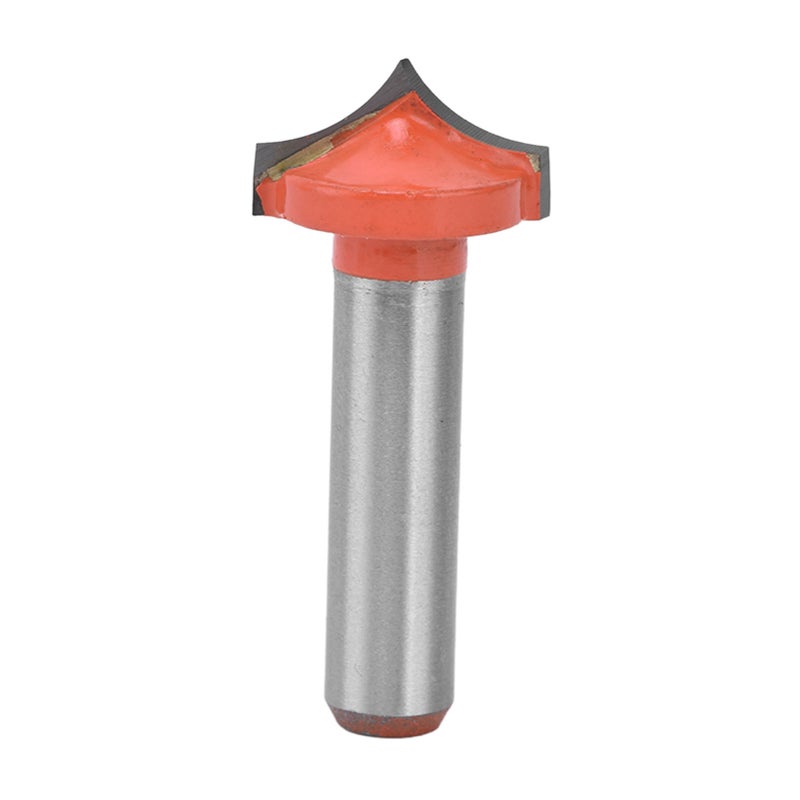 CNC Router Bits Tungsten Carbide Blade 45 Gauge Steel Body PTFE Coating 8mm/0.3in Round Shank Clean Cutting Tool18mm - Image 1