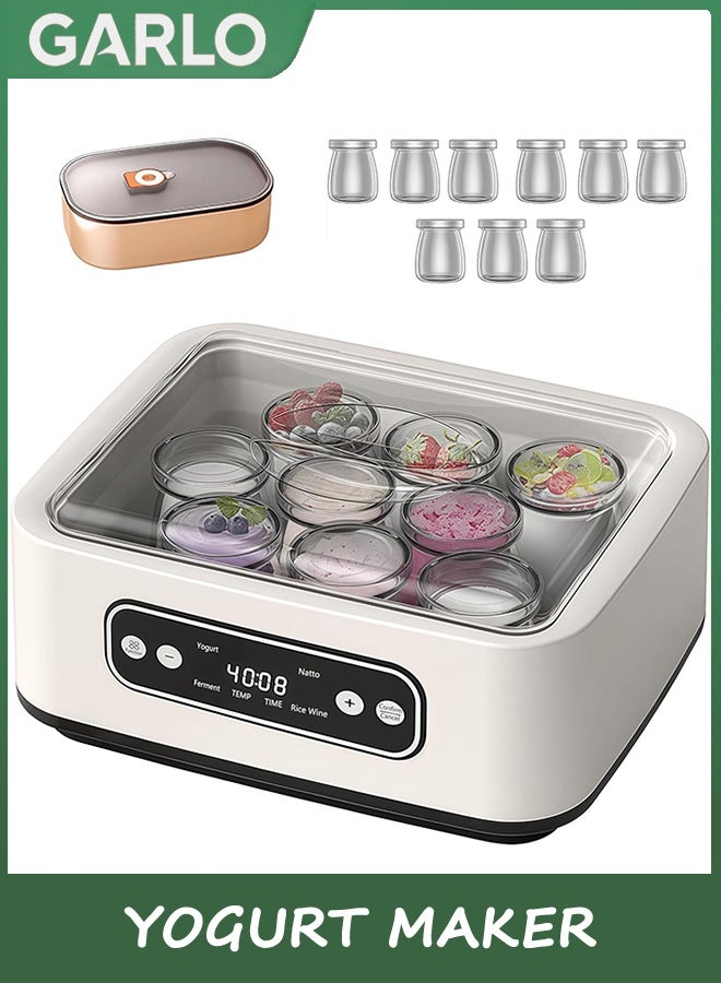Garlo Multifunctional Yogurt Machine: This yoghurt maker can make a variety of healthy and delicious food. Not only can you make yoghurt, but also bread, handmade rice wine and healthy natto. - Image 1