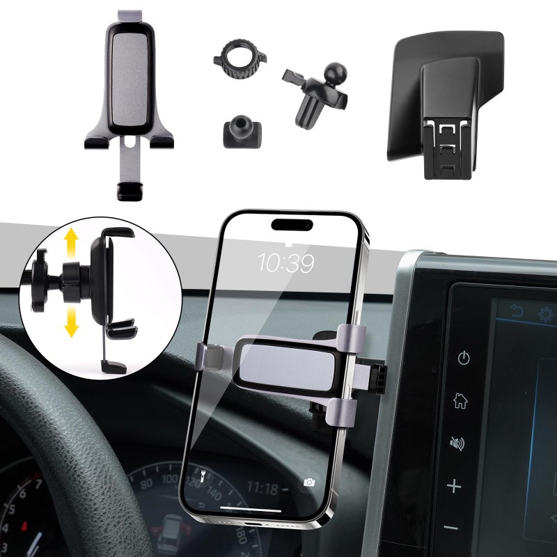 Generic Sunsdrew Car Phone Holder for 2019-2024 Toyota RAV4 LX XLE Auto Accessories,Adjustable RAV4 Mount Holder,2025 RAV4 Cell Phone Mount Automobile Cradles Ultra Stable Phone Stand for All Phones  - Image 1