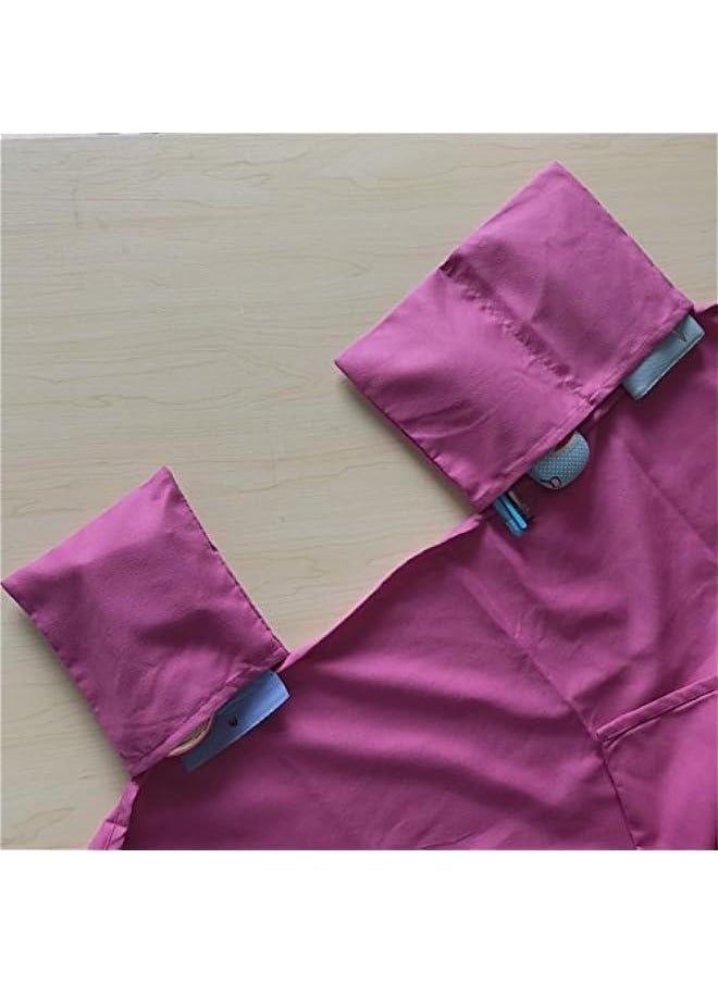 Generic - Sun Beach Chair Cover Towel Pool Chair Cover with Side Pockets Chaise Lounge Cover Lounger Mate for Sunbathing Lounger Hotel Garden Holiday Garden Pool, Pink - Image 1
