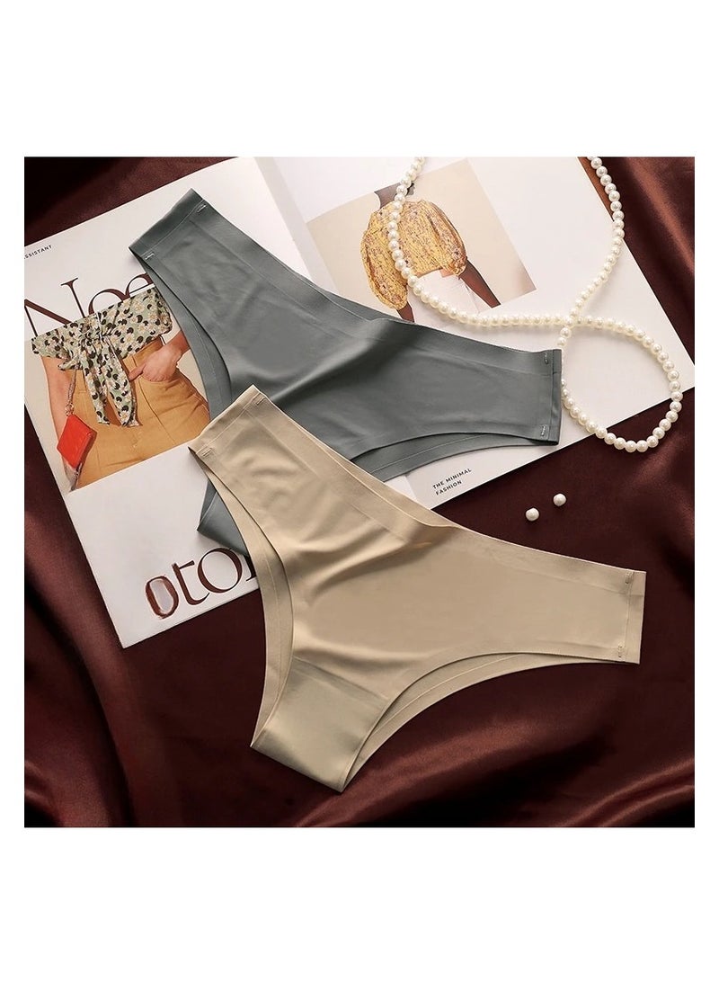 8 Pieces Seamless Tanga Panties  - Image 4