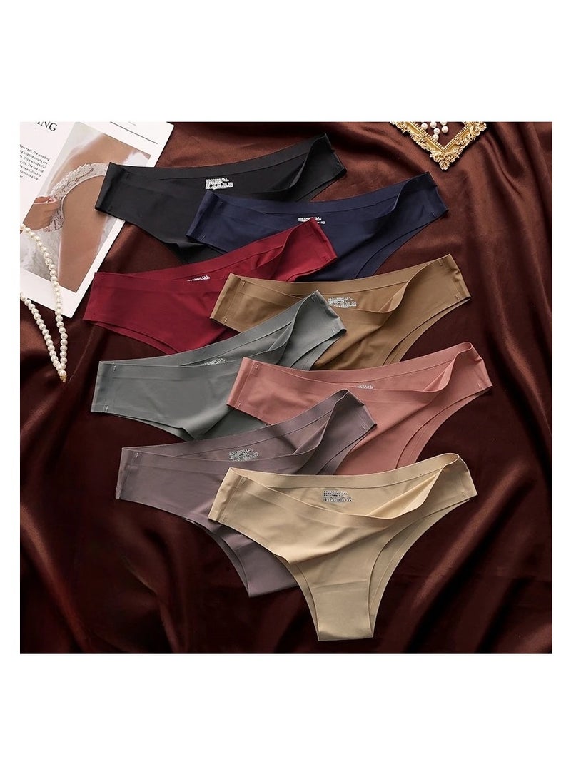 8 Pieces Seamless Tanga Panties  - Image 1