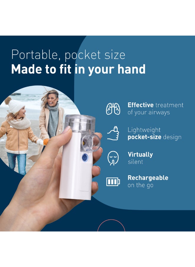 Omron Mini Air 360+ Portable Mesh Nebulizer - Image 4