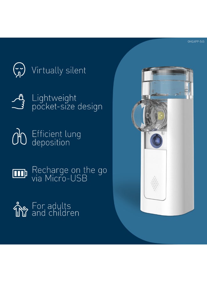 Omron Mini Air 360+ Portable Mesh Nebulizer - Image 3