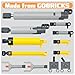 MOCBROPCS 33pcs Pneumatic Pumps Parts Kit Compatible with Technic Pumps Pneumatic Cylinders Air Tank Switch Tubes Push Rod Pressure Gauge Tconnectors Actuator Alloy Joint for Building Toys Accessories - Image 4