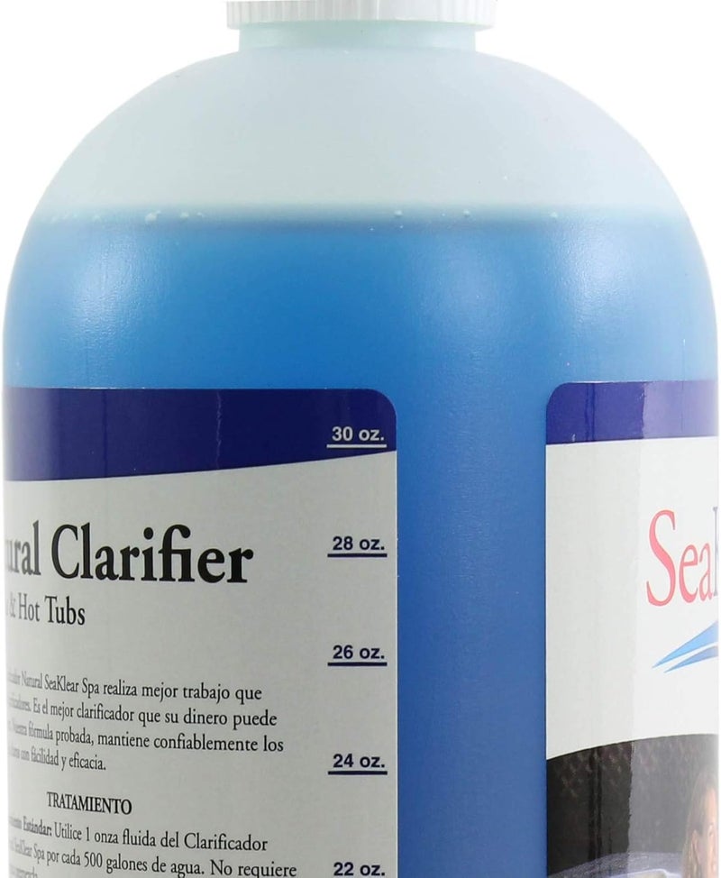 SeaKlear Sea Klear SKSBQ-02 Chitosan clarifier for Spas and Hot Tubs (2 Pack), 1 quart - Image 1
