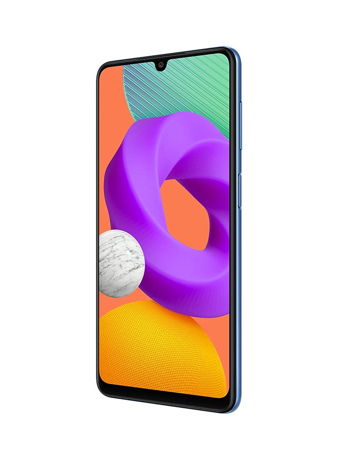 سامسونج هاتف جالاكسي M22 ثنائي الشريحة بذاكرة رام سعة 4 جيجابايت وذاكرة داخلية سعة 128جيجابايت - إصدار الشرق الأوسط بلون أزرق فاتح - Image 4