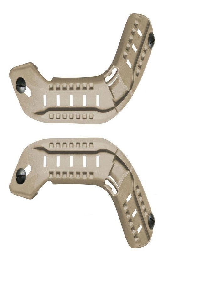 DLP Tactical - ARC Accessory Rail Kit for ACH/MICH Combat Helmets, Side Rail System for Lights, Cameras & Tactical Accessories – Easy Install, High-Strength Polymer - Tan - Image 1
