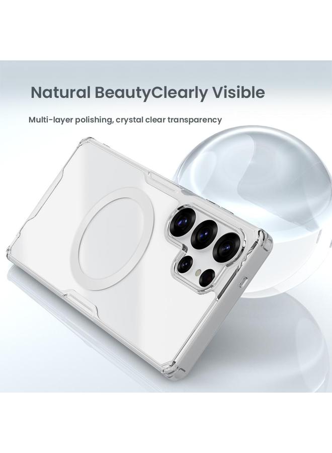 Nillkin Case For Samsung Galaxy S25 Ultra 5G Ultra Clear Magsafe PC + TPU Phone Case - Image 4