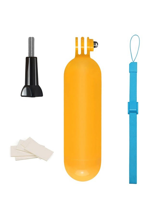 Shoot Floating Hand Grip Handle Stick Bobber Floaty Handheld Monopod for Hero13 12 11 10 9 8 7 Black Silver White 6 5 4 3+ 3 Hero(2018) with 12pcs Anti Fog Inserts - Image 1