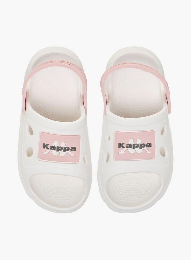 Kappa Girls Logo Detail Slides - Image 1