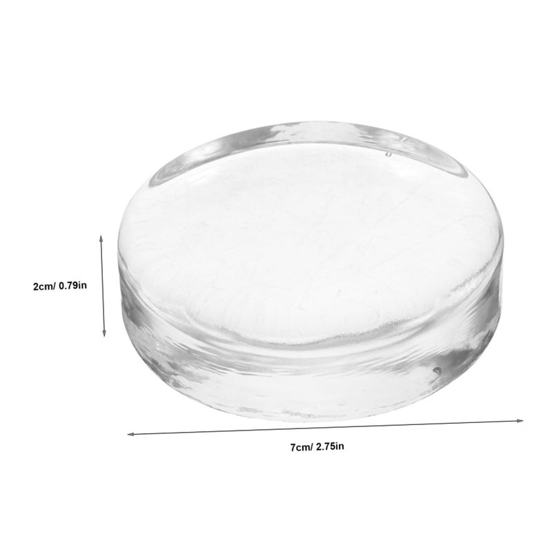 Glass Fermenting Weight Round Pickling Jar Lid Wide Mouth Non Slip Press For Sauerkraut Kimchi Vegetable Fermentation - Image 3