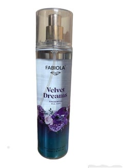 Fabiola Velvet Dreams from Fabiola Lilac fregrance Body Mist-250ml  - Image 1