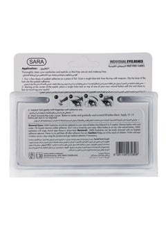 SARA Sara Individual Flare Eyelashes – 5-Ply Medium Black Lash Extensions for Volume and Natural Look  - Image 3