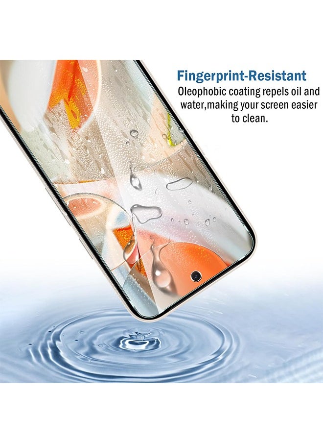 X-level - 2 Pcs Screen Protector for Google Pixel 9 Pro XL Tempered Glass Support Fingerprint Unlocking Full Coverage HD Clear Scratch-Resistant Anti-Fingerprint - Image 1