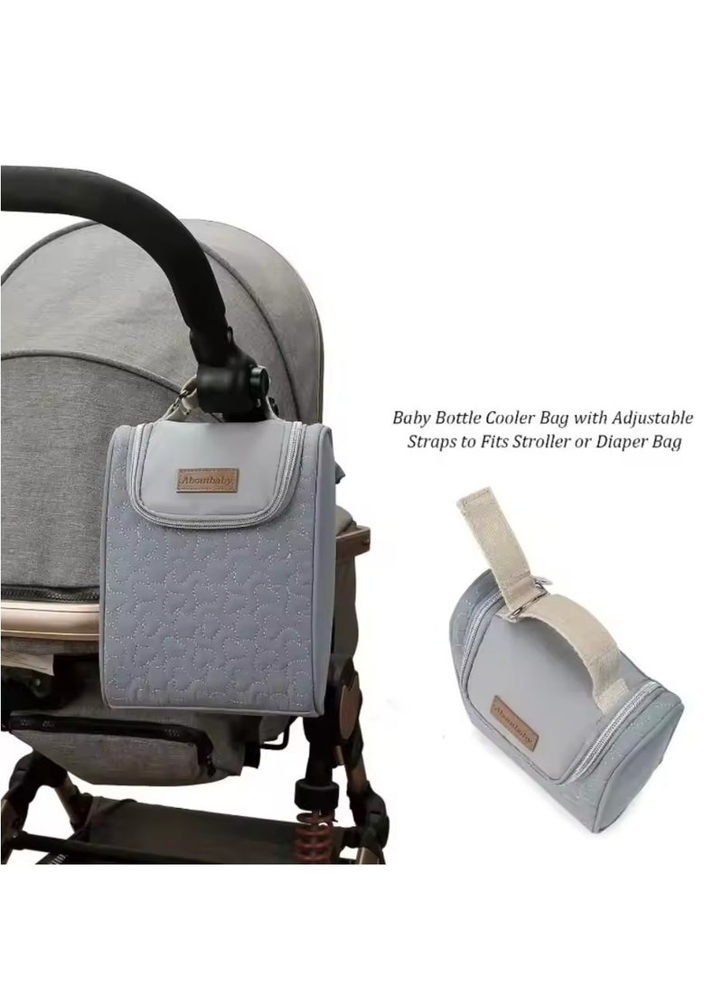 Baby Bottle Baby Feeding Milk Warmer Stroller Hang Bag Insulation Bag Mommy Clutch Bag Stroller Accessories Bottle Holder - Image 5