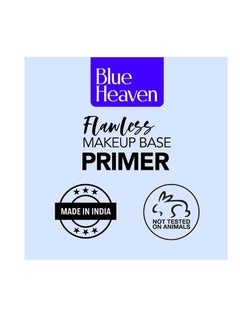 Blue Heaven Flawless Makeup Base Primer For Face Makeup Pores and Fine lines minimizer Hydrating and moisturising Infused with Aloe Vera Silk Matte  - Image 5