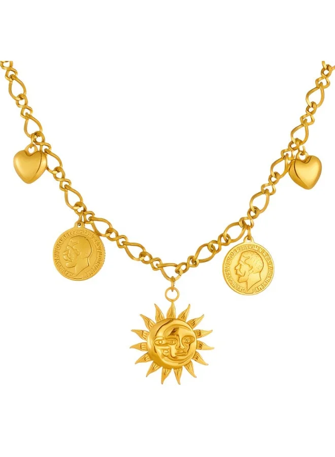 The Solar Heritage Charm Necklace