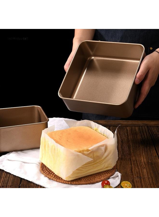 Bluejw Ancient Early Taste Cake Mold Baking Pan Height Deepening 6-8-9 Inch Non-stick Oven Household Baking Square With Live Bottom - Image 3